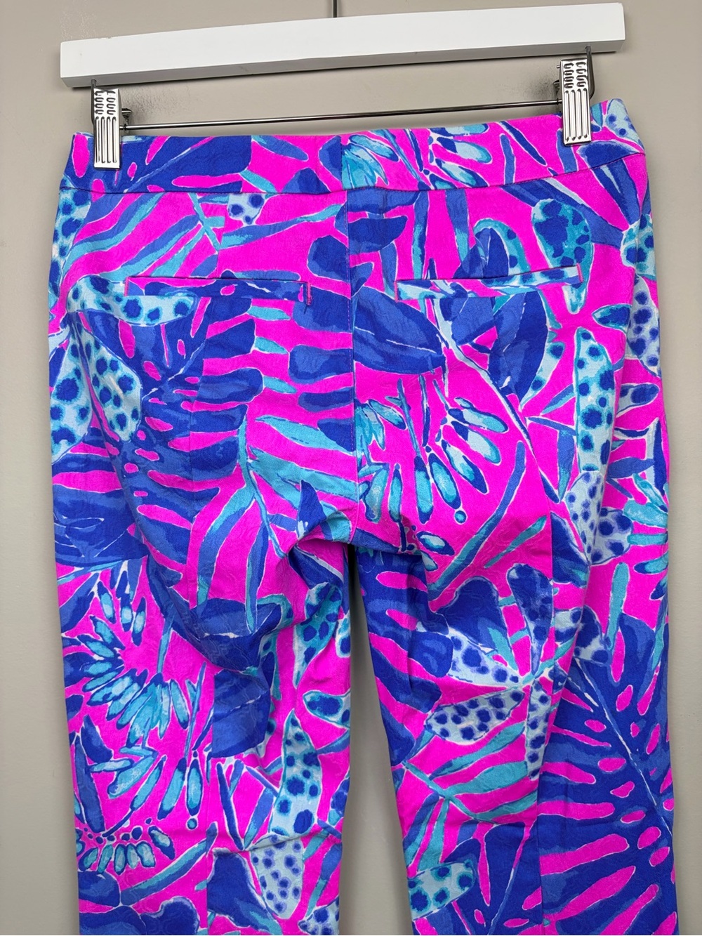 Lilly Pulitzer Kelly Skinny Ankle Pant Cliffside Garden Size 0 - Picture 5 of 10